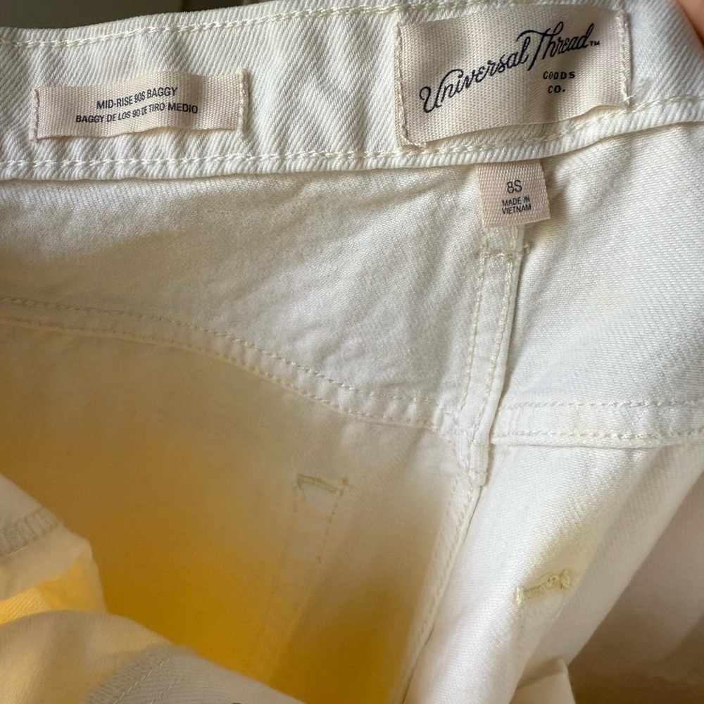 Universal Thread Mid Rise 90s Baggy Denim Jeans - Picture 8 of 8